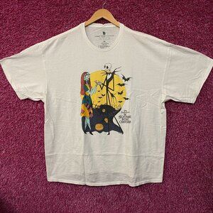 The Nightmare Before Christmas Jack and Sally T-Shirt Size 2XL